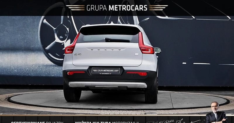 Volvo XC 40 cena 139898 przebieg: 44296, rok produkcji 2021 z Strzegom małe 497